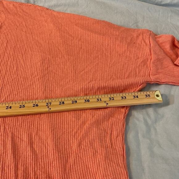 Anthropologie Maronie Coral Slouchy Oversized Cardigan Fits S-XL - Picture 5 of 7